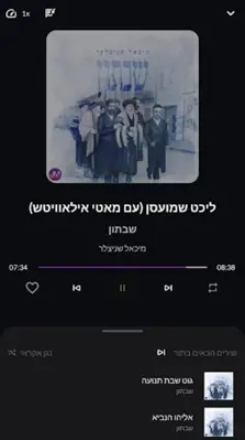 Zing - Jewish Music Streaming android App screenshot 0